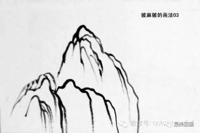 山水画基础教程:图文详解山石画法