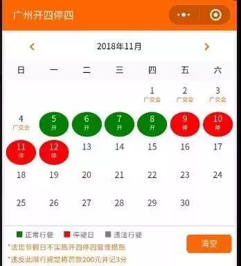 下周起,广州暂不实施"开四停四!外地车可以连开25天!