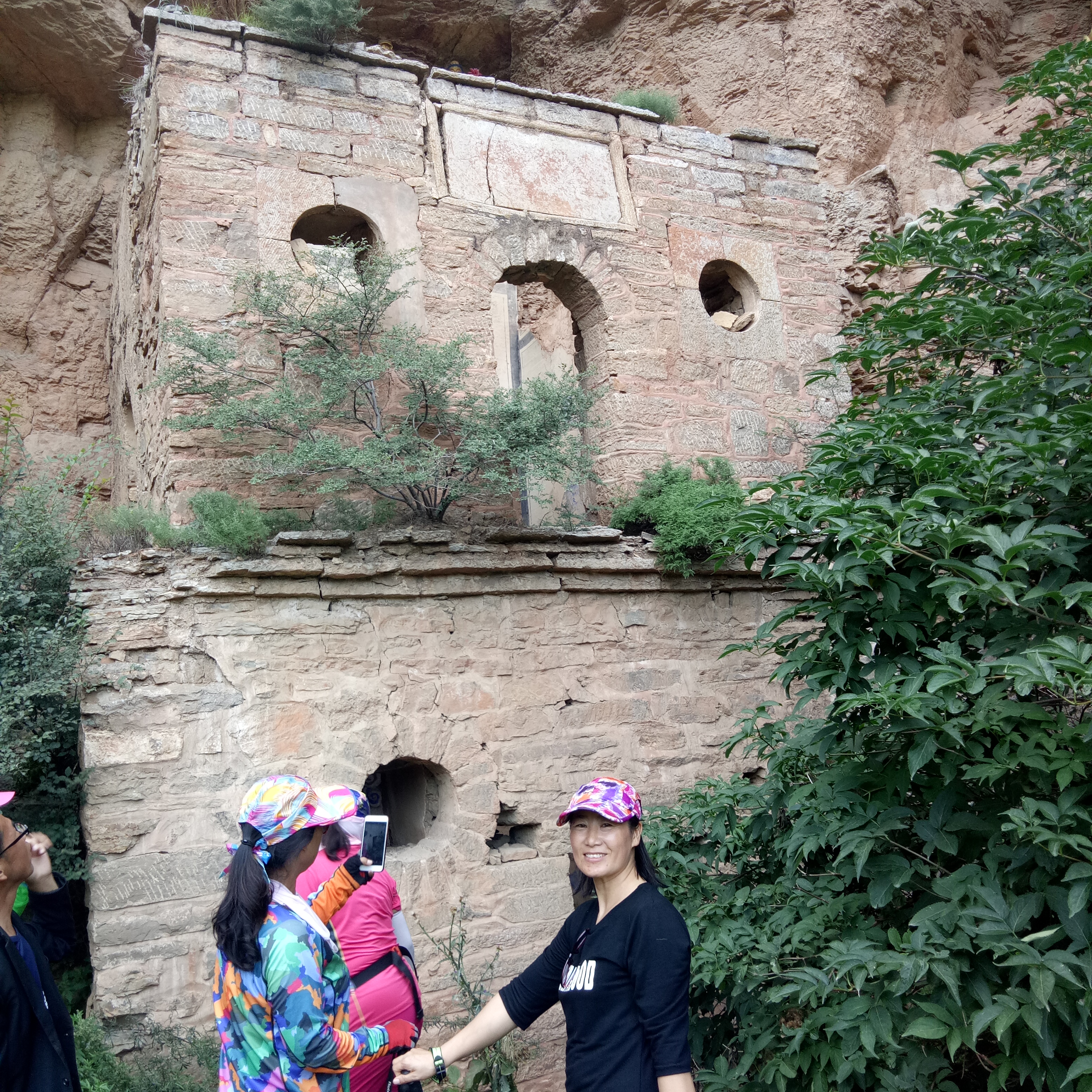 阳原县西窑村黄崖栈悬空寺大西沟瀑布群美翻了