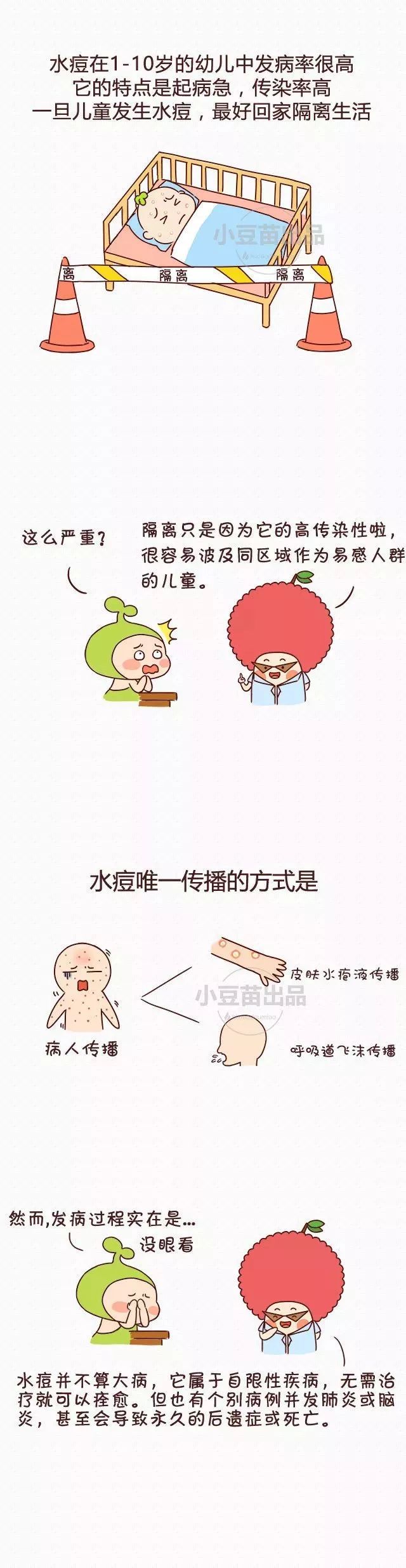 水痘高发准备战痘