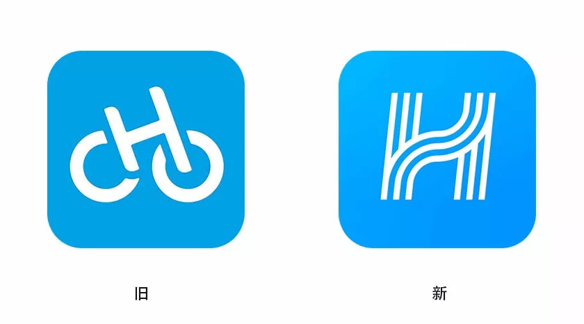 小蓝车哈罗单车改名为哈啰出行更升级品牌logo形象