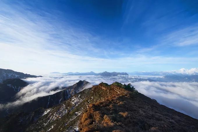 比牛背山还"霸气"!去年才发现的四川新晋云海圣地,仅