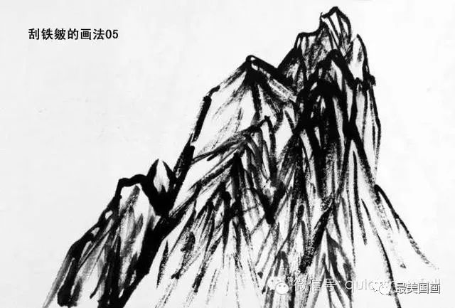 山水画基础教程:图文详解山石画法