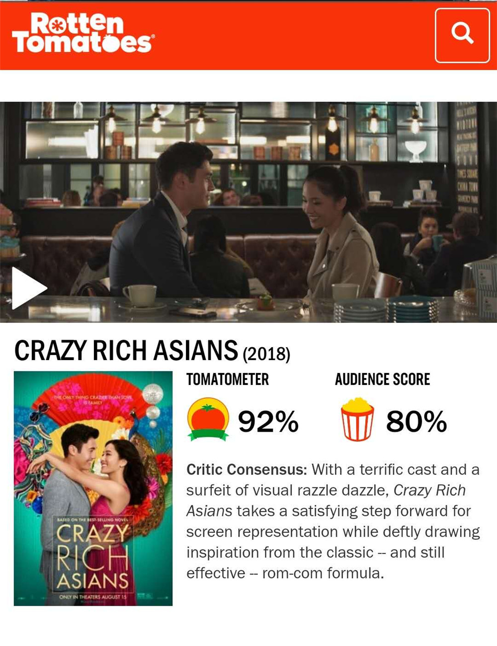《摘金奇緣》定檔11.30 北美最賣座亞裔電影登內地 娛樂 第2張