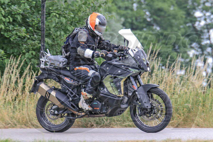 ktm1090adventure测试车谍照曝光