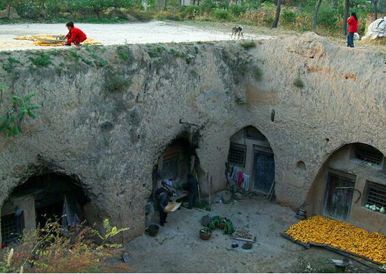 康养山西 | 冬暖夏凉的地下村落——平陆地窨院_土窑洞