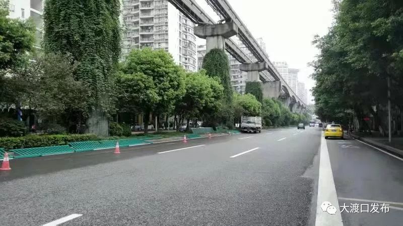 春晖满路,锦霞遍街!大渡口这些道路变得和名字一样美了!