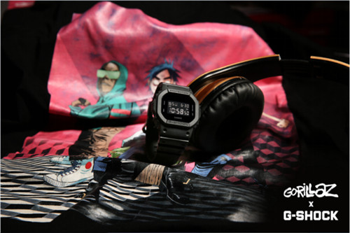 经典与传奇风潮再起——G-SHOCK×GORILLAZ推出合作限量礼盒