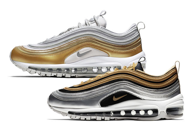 金银子弹合体nikeairmax97全新系列带回两款og配色