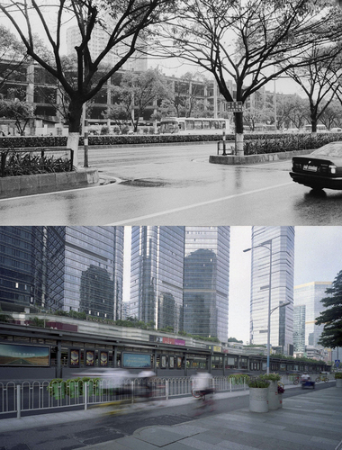 广州天河区,天河路烂尾楼变成繁华商业圈(2002—2018).