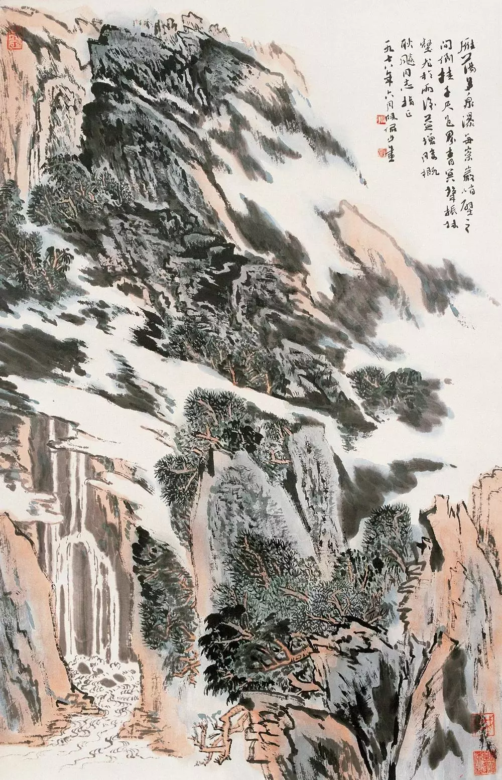 国画大师陆俨少25幅范本级作品欣赏