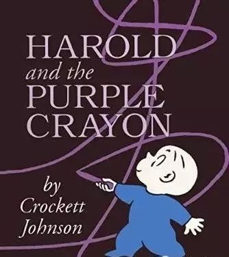 图片[1]-英文绘本  育儿  Harold and the Purple Crayon阿罗有枝彩色笔（PDF+MP3+视频）-萌小白亲子网