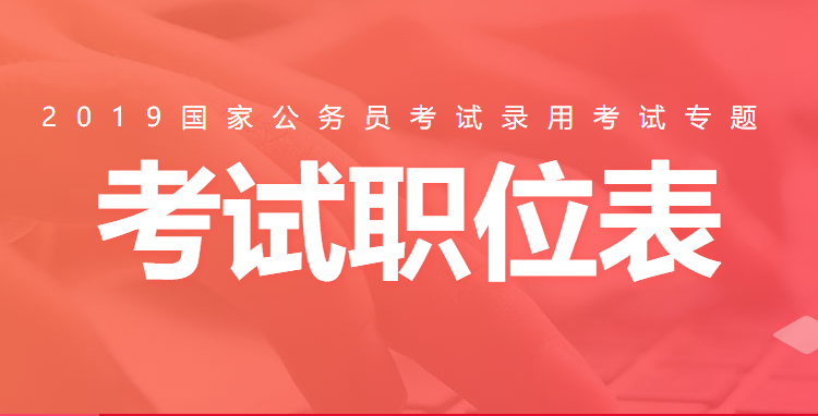 国家公务员考试网：2019国考报名入口