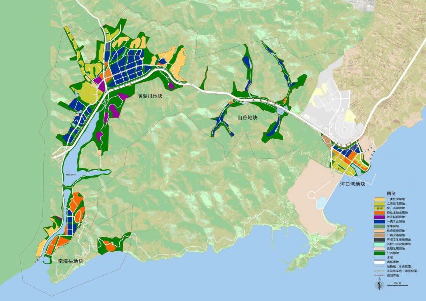 天地软件园就建设在黄泥川内,规划面积达