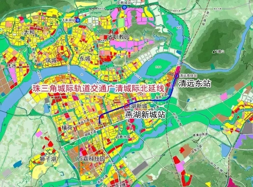 河源,龙川有份,未来6年广东新建高铁/城际图
