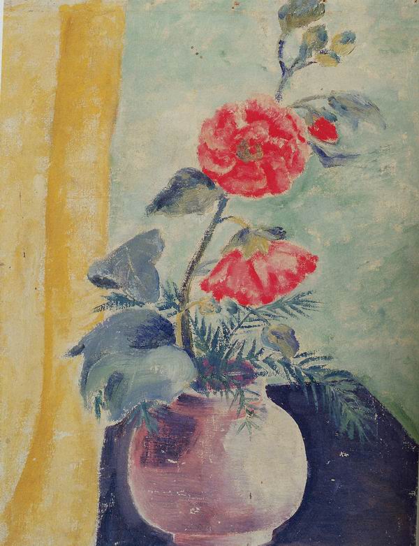 丘堤,《山茶花》,1939年