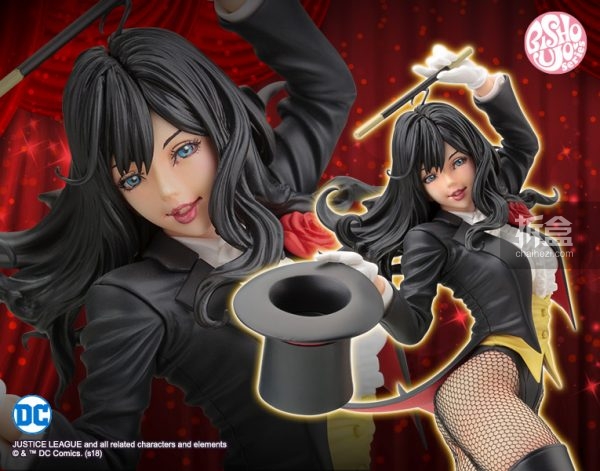 寿屋dc美少女系列 zatanna 扎坦娜 1:7雕像 第二版