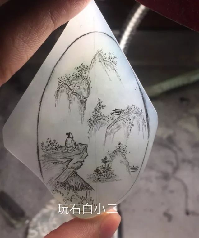 素描玉雕设计手稿素材欣赏