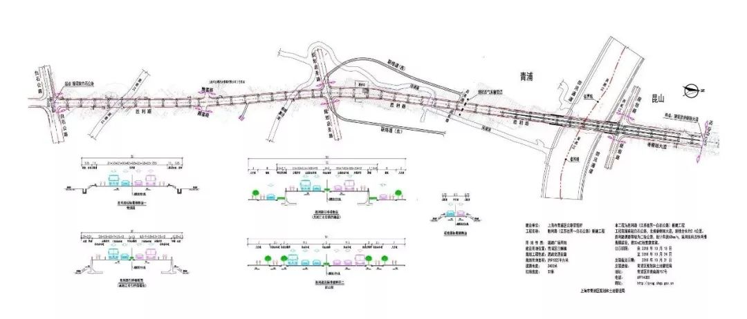 青浦白鹤胜利路要新建了!对接到江苏!_规划