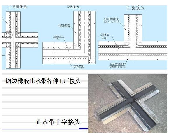 丁字中埋式橡胶止水带 十字橡胶止水带接头项目人需要_施工