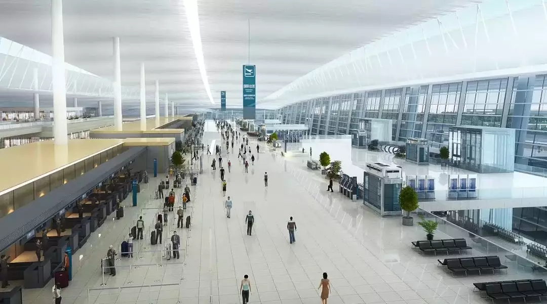天府国际机场内部设计首次曝光,快来体验一把"未来式"