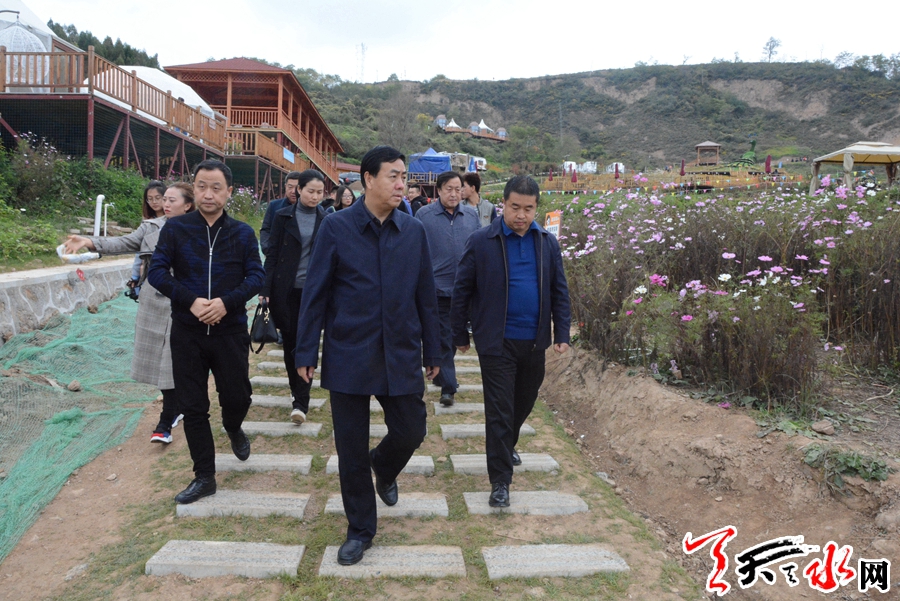 副市长逯克宗调研天水文化旅游项目建设进展情况