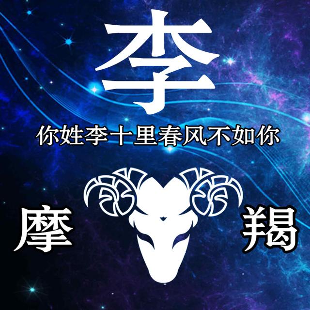 十二星座姓氏微信头像免费送啦!快来看看有没有你的星座姓氏