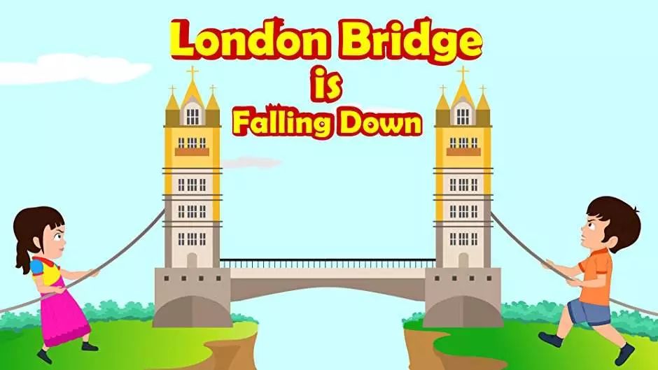 英文启蒙儿歌 London Bridge Is Falling Down 淑女