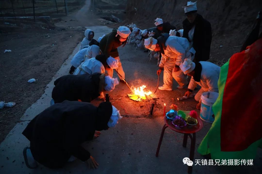 民俗记录晋北乡村办丧事