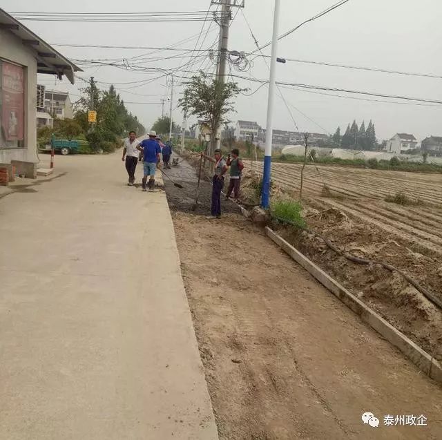 新街镇新街村通组道路修建项目已接近尾声