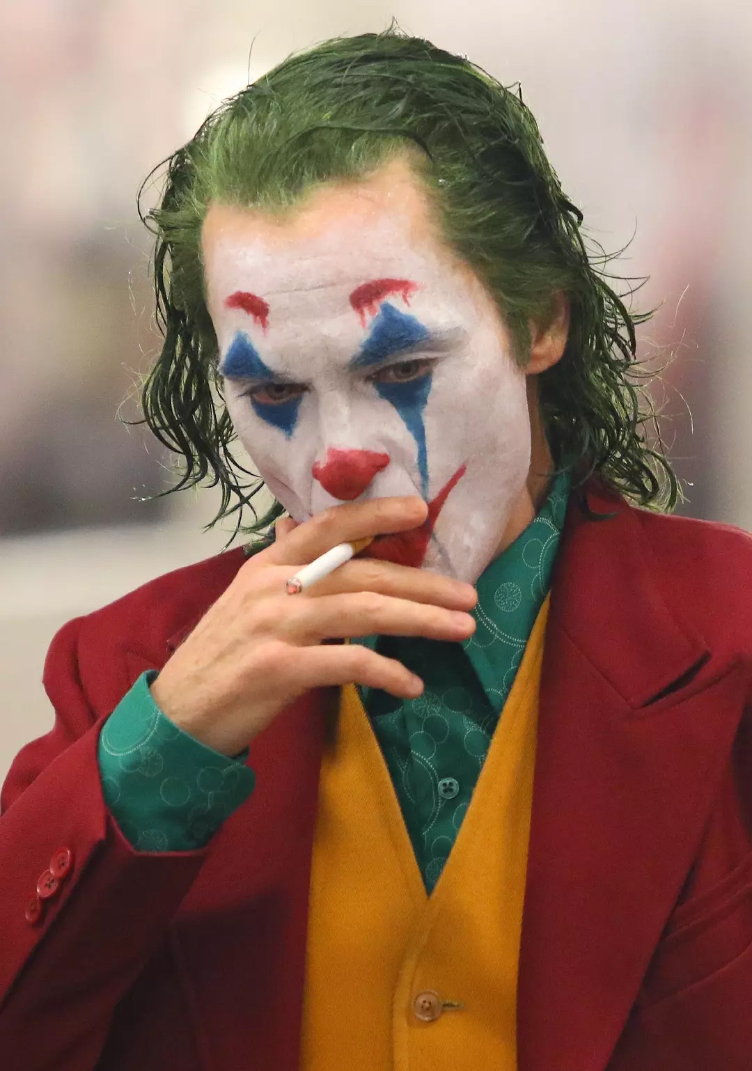 人物后期，用PS给人物化一个Joker小丑仿妆 - 化妆美容 - PS教程自学网