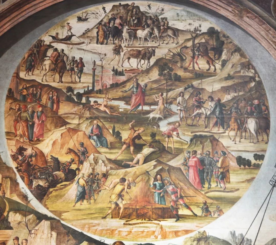 学术文摘丨圆形图像与世界视野博洛尼亚圣雅各伯圣殿洛伦佐科斯塔壁画