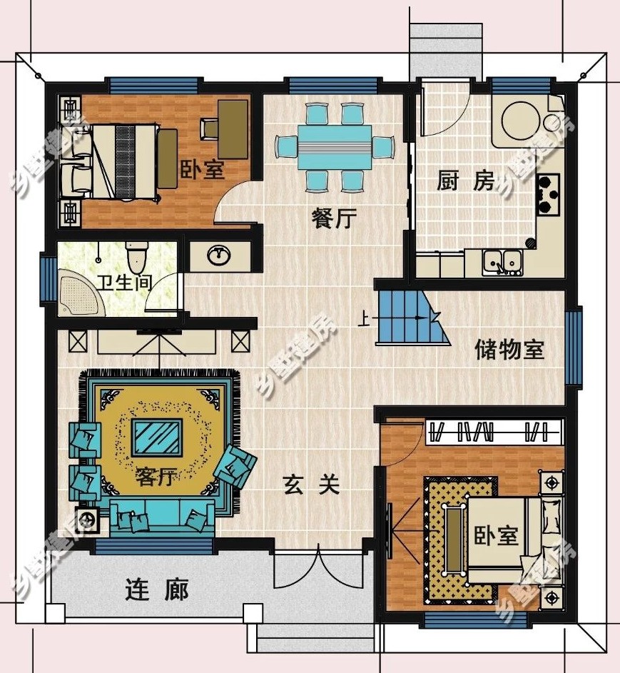 l型农村自建房图片 | 11x12米三层最宜居现代风别墅,农村自建房,不二