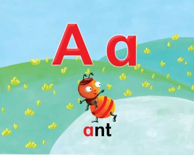 比如 ant, apple, pan…● short "a"读/03/5个短元音字母及对应的