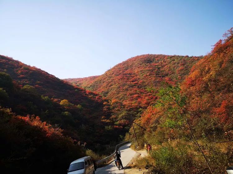 大美绛县,紫家峪赏红叶