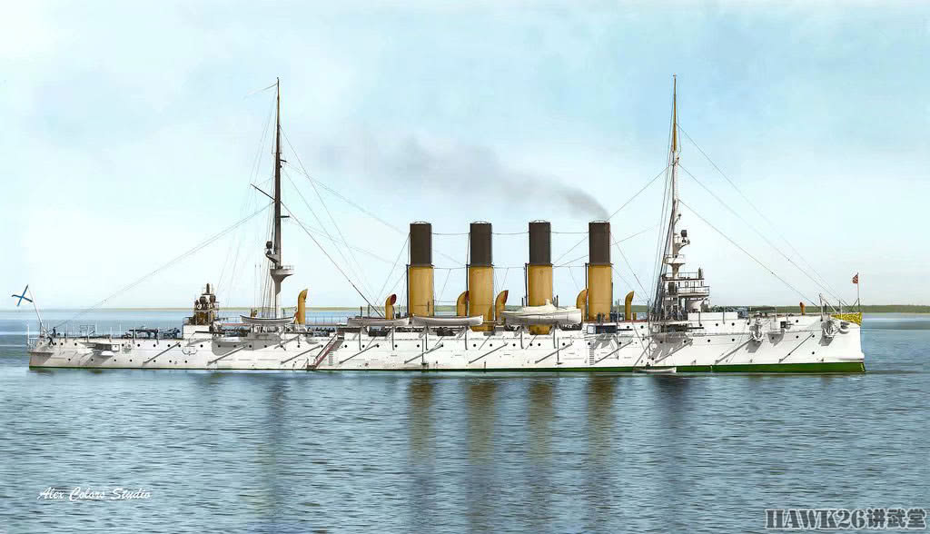 怀念蒸汽时代拥有漂亮涂装的战舰犹如超豪华邮轮