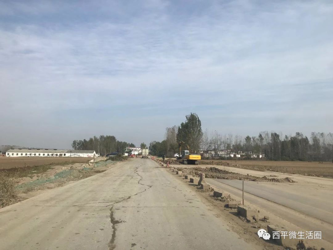 刚拍的,西漯公路新貌雏形初现,竣工通车可期…_漯河