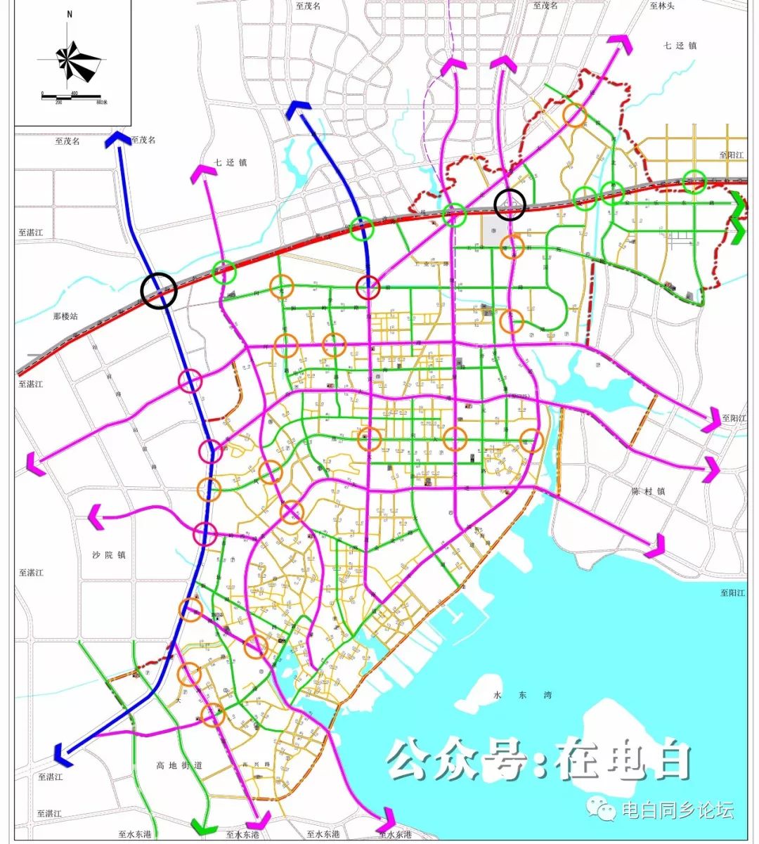 电白城区发展规划曝光:10年后的电白是这样的