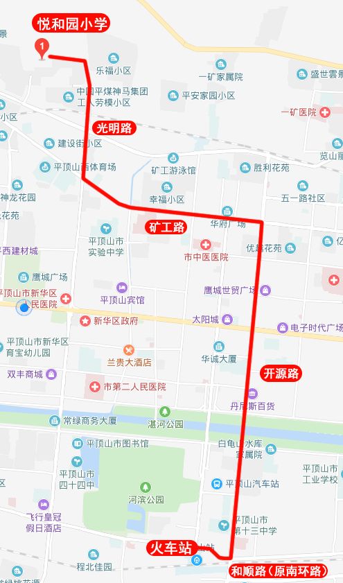 新开辟公交线路56路本周六试运行,线路图来了!