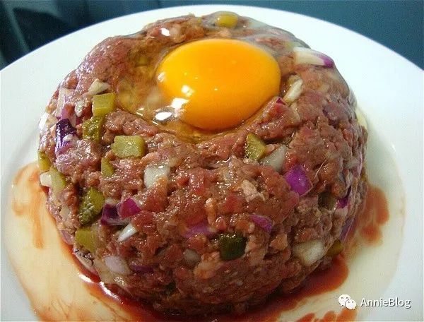 法式鞑靼牛肉/steak tartare