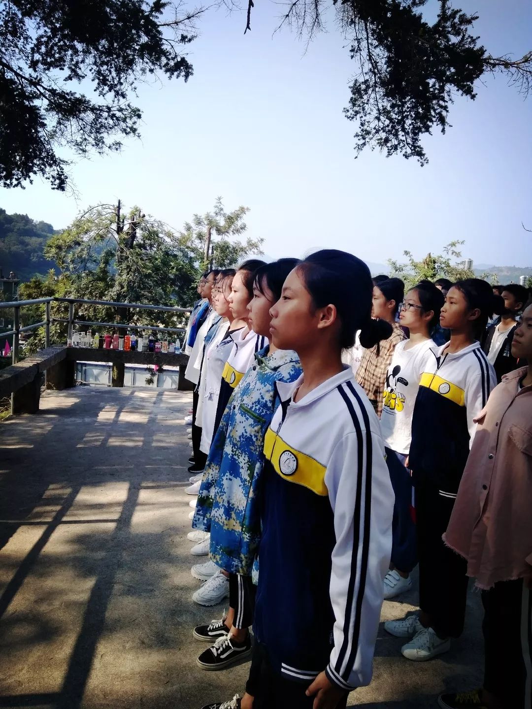 莆田华侨中学八年级全体学生 前往涵江区中小学综合实践基地 参加为