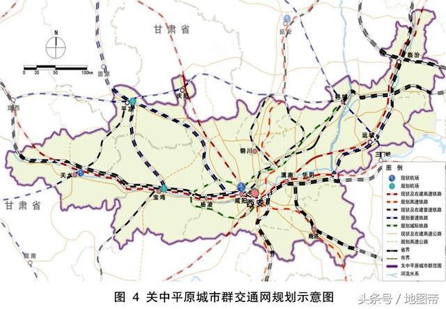 到2035关中平原城市群发展规划可以知道,西安,咸阳,渭南,商洛,宝鸡