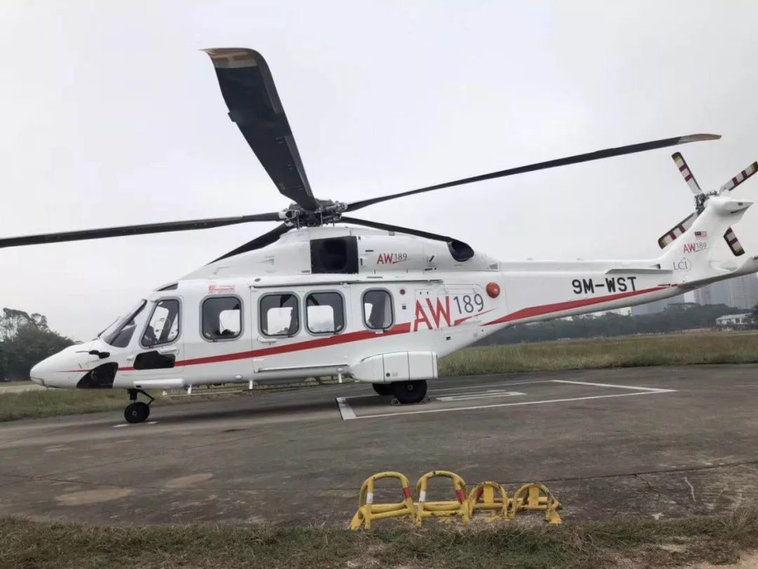 aw189机型首次亮相中国,已获中国民航局vtc证_直升机