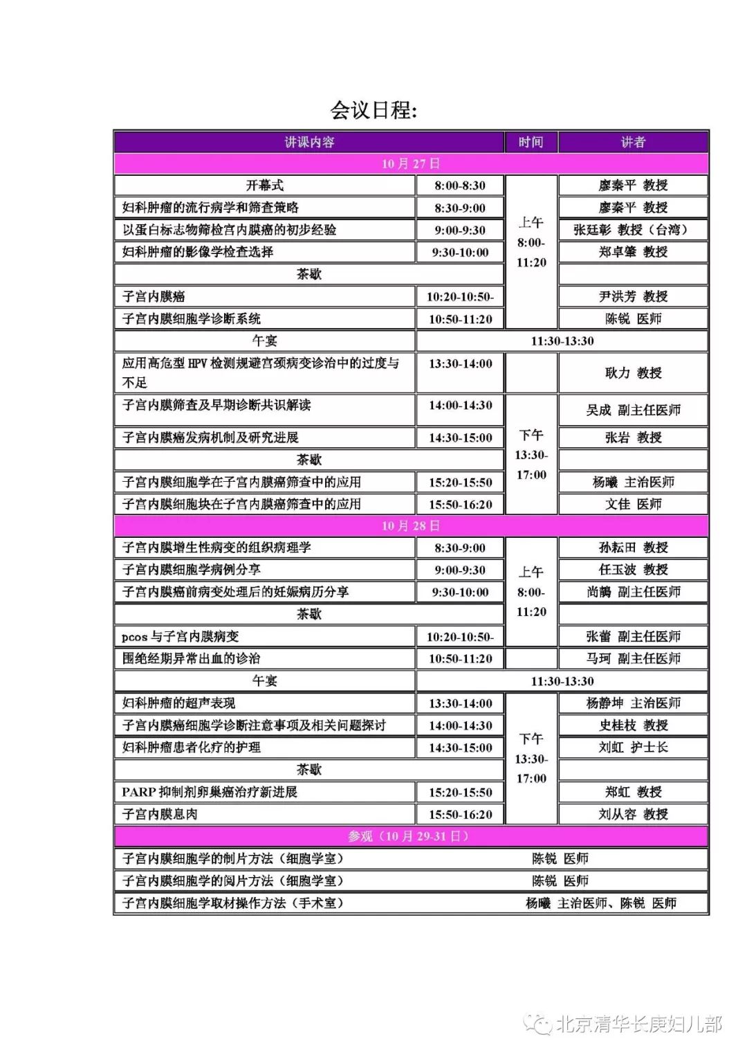 妇科肿瘤诊治&子宫内膜癌的筛查及早期诊断研讨会(子宫内膜细胞学技术