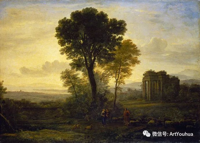 最完美的风景画家 法国画家克劳德.洛兰作品