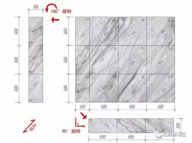 大理石对纹排版注意事项及案例欣赏