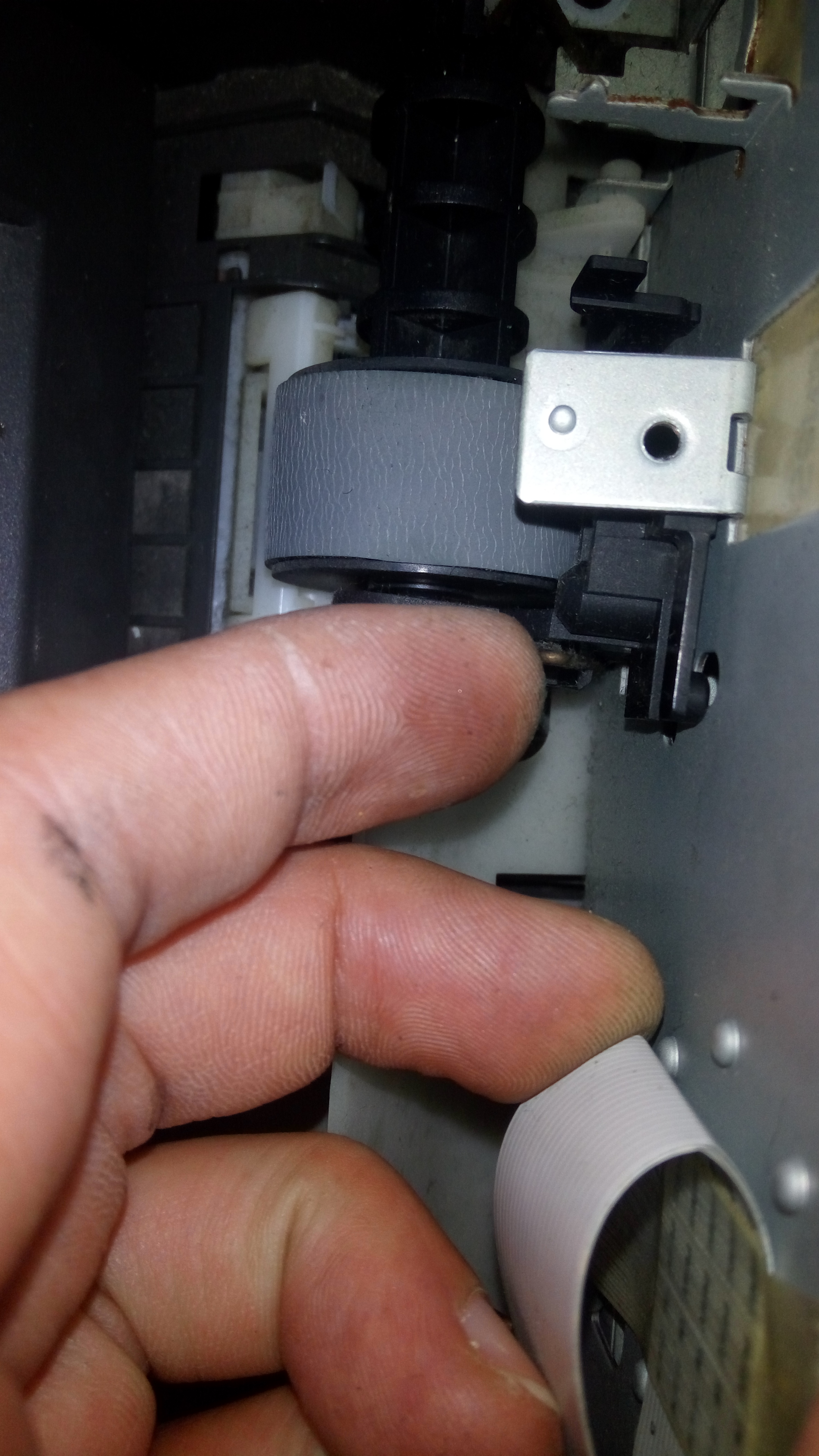canon佳能ip1180喷墨打印机如何拆机解决卡纸进纸向一边走更换主板