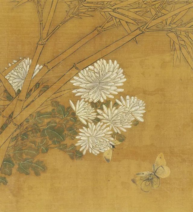 元代王渊《花卉草虫册》