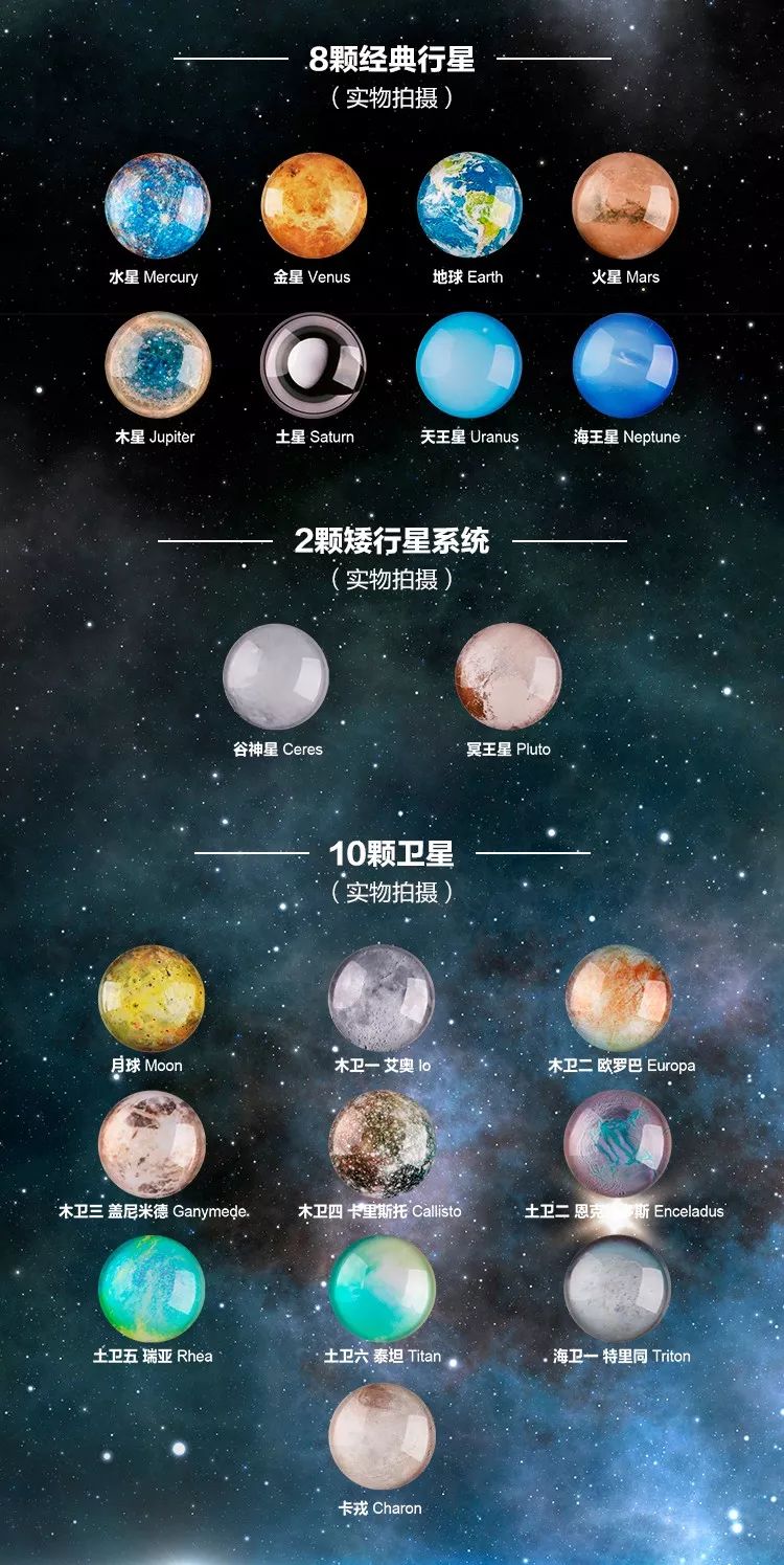 其中,冥王星从9大行星中踢出,被降级为矮行星呢.