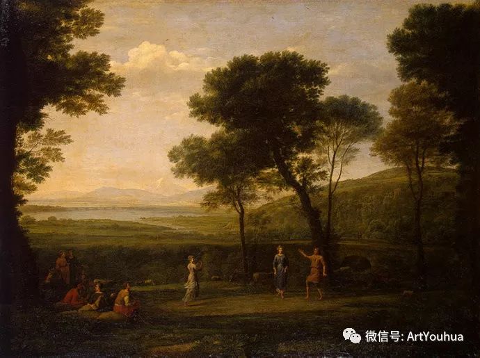 最完美的风景画家 法国画家克劳德.洛兰作品